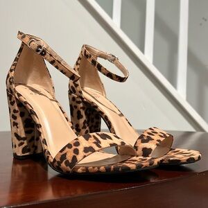 Sexy Animal Print Heels